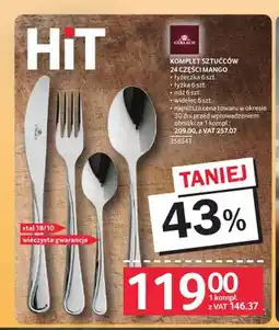 Selgros Komplet sztućców Gerlach Mango oferta
