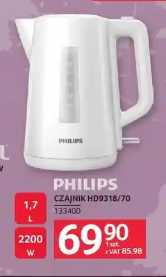 Selgros Czajnik Philips HD9318/70 oferta