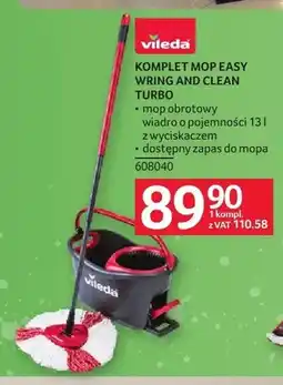 Selgros Komplet mop Vileda Easy Wring and Clean Turbo oferta