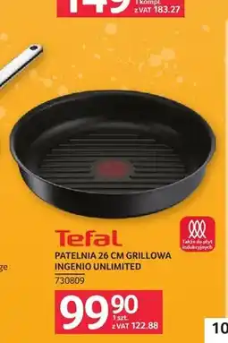 Selgros Patelnia grillowa Tefal Ingenio Unlimited 26 cm oferta
