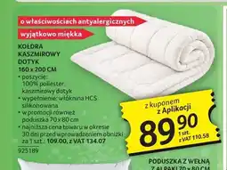 Selgros Kołdra Kaszmirowy Dotyk 160x200 cm oferta
