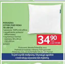 Selgros Poduszka Cztery Pory Roku 70x80 cm oferta