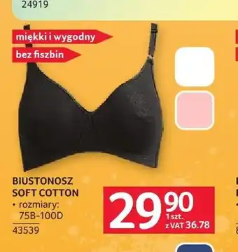 Selgros Biustonosz Soft Cotton oferta