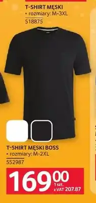 Selgros T-shirt męski Boss oferta