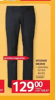 Selgros Spodnie męskie oferta