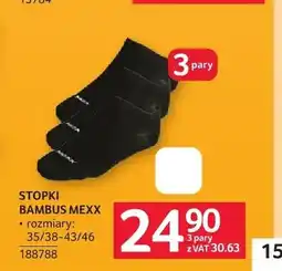 Selgros Stopki bambusowe Mexx oferta