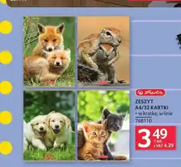 Selgros Zeszyt A4 Herlitz 32 kartki oferta