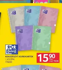 Selgros Kołozeszyt A5 Oxford 80 kartek oferta