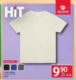 Selgros T-shirt męski oferta