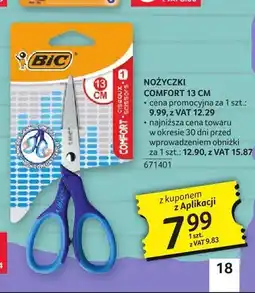 Selgros Nożyczki BIC Comfort oferta