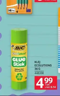 Selgros Klej w sztyfcie BIC Ecolutions Glue Stick oferta