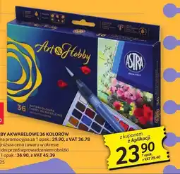 Selgros Farby akwarelowe 36 kolorów Astra Art & Hobby oferta