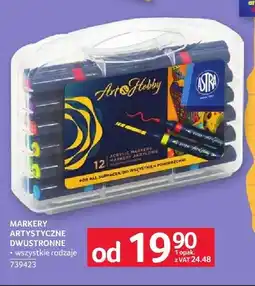 Selgros Markery artystyczne dwustronne Astra Art & Hobby oferta