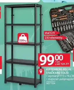 Selgros Regał Kistenberg Stackaro Solid oferta