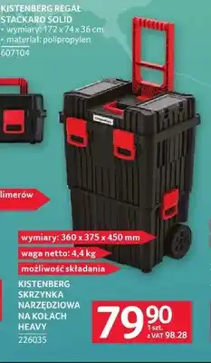 Selgros Skrzynka narzędziowa na kołach Kistenberg Heavy oferta