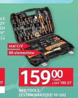 Selgros Zestaw narzędzi Neo Tools 10-202 oferta