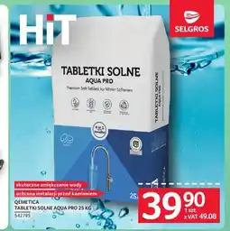 Selgros Tabletki solne Aqua Pro Qemetica oferta