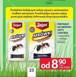 Selgros Preparat na mrówki Target Ants Control oferta