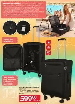 Selgros Walizka tekstylna Samsonite Urbify oferta