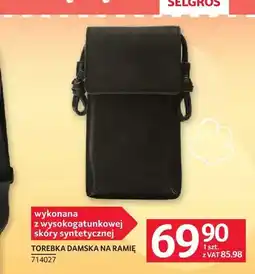 Selgros Torebka damska na ramię oferta