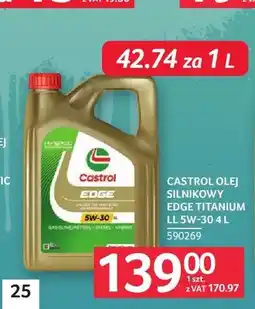 Selgros Olej silnikowy Castrol Edge Titanium LL 5W-30 oferta