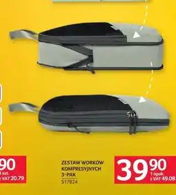 Selgros Zestaw worków kompresyjnych 3-pak oferta