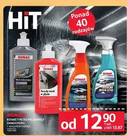 Selgros Kosmetyki do pielęgnacji samochodu Sonax oferta