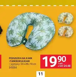 Selgros Poduszka na kark z mikrokulkami oferta