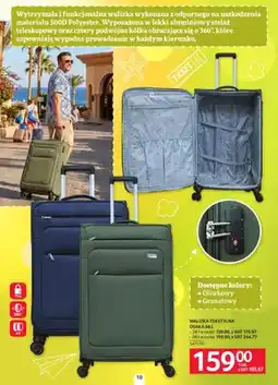 Selgros Walizka tekstylna Osaka oferta