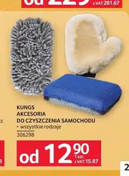 Selgros Akcesoria do czyszczenia samochodu Kungs oferta