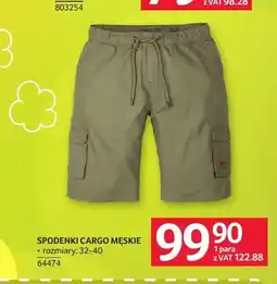 Selgros Spodenki cargo męskie oferta
