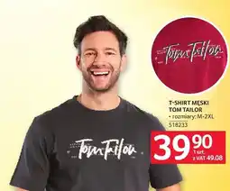Selgros T-shirt męski Tom Tailor oferta