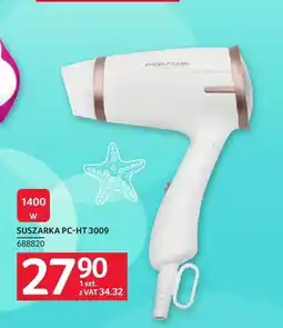 Selgros Suszarka do włosów Profi Care PC-HT 3009 oferta