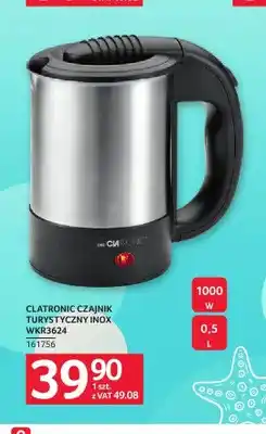 Selgros Czajnik turystyczny Clatronic Inox WKR3624 oferta