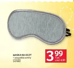 Selgros Maska na oczy oferta
