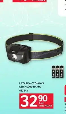 Selgros Latarka czołowa LED Hama HL200 oferta