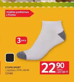 Selgros Stopki sport 3-pak oferta