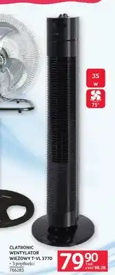 Selgros Wentylator wieżowy Clatronic T-VL 3770 oferta
