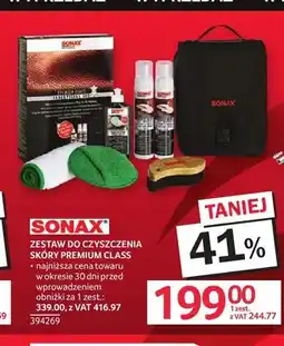 Selgros Zestaw do czyszczenia skóry Sonax Premium Class oferta