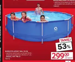 Selgros Basen stelażowy Avenli 360x76 cm oferta