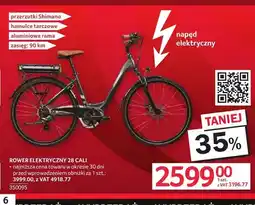 Selgros Rower elektryczny 28 cali R-Evolution oferta
