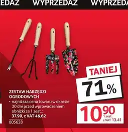 Selgros Zestaw narzędzi ogrodowych oferta