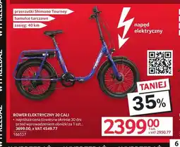 Selgros Rower elektryczny 20 cali R-Evolution oferta