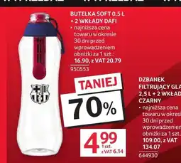 Selgros Zestaw butelka filtrująca Dafi Soft + 2 wkłady filtrujące oferta
