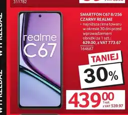Selgros Smartfon Realme C67 8/256GB czarny oferta