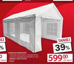 Selgros Pawilon imprezowy oferta