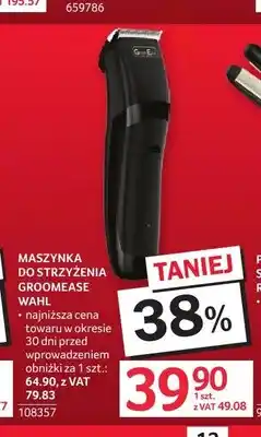 Selgros Maszynka do strzyżenia Wahl Groomease oferta