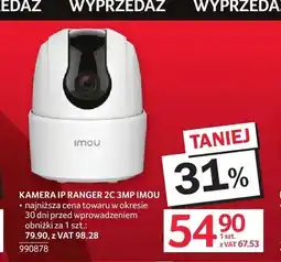Selgros Kamera IP Ranger 2C 3MP IMOU oferta