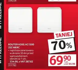 Selgros Router Mercusys H30 g AC1300 2-pak oferta