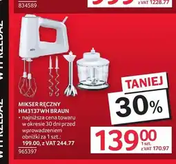 Selgros Mikser ręczny Braun oferta